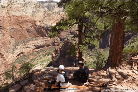 Angels Landing - Going Down 12