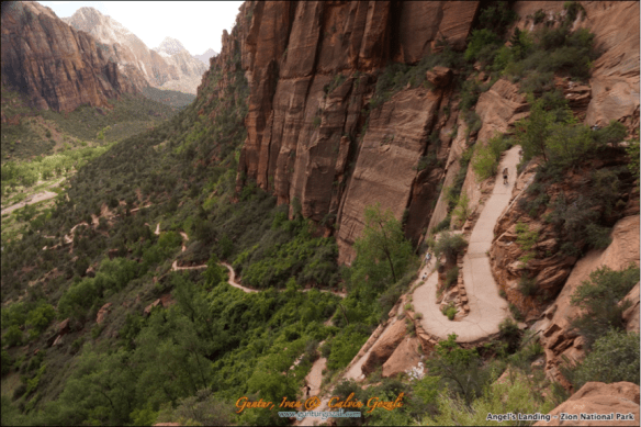 Angels Landing - Going Down 14