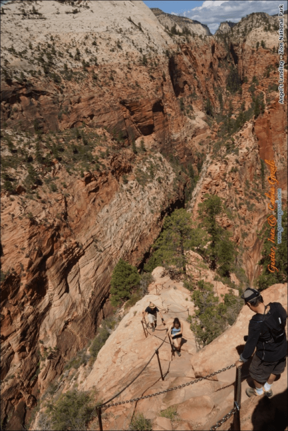 Angels Landing - Going Down 6